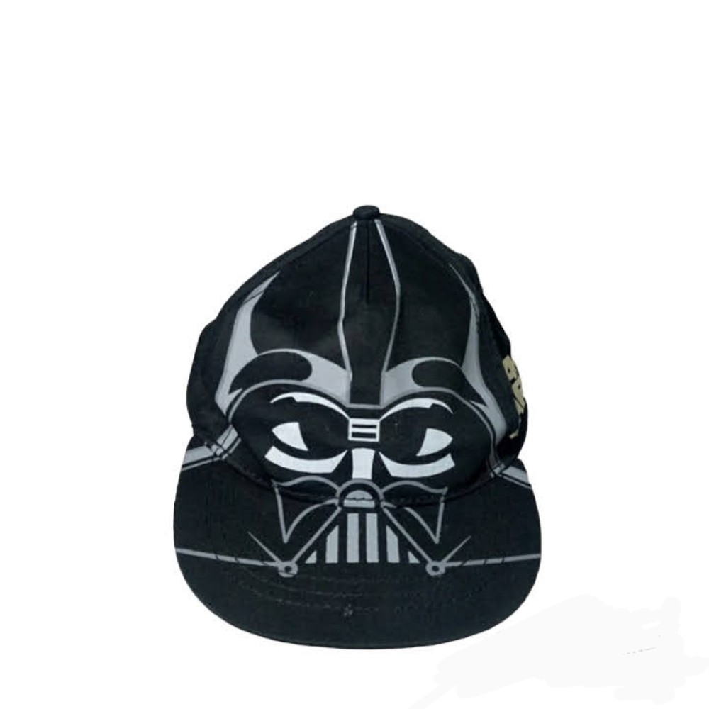 Star Wars Darth Vader Kids Hat OSFA Adjustable Strap Black & White